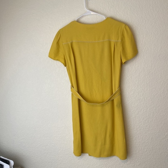 Rag & Bone Tabitha Dress Yellow Retro Small - Picture 5 of 6